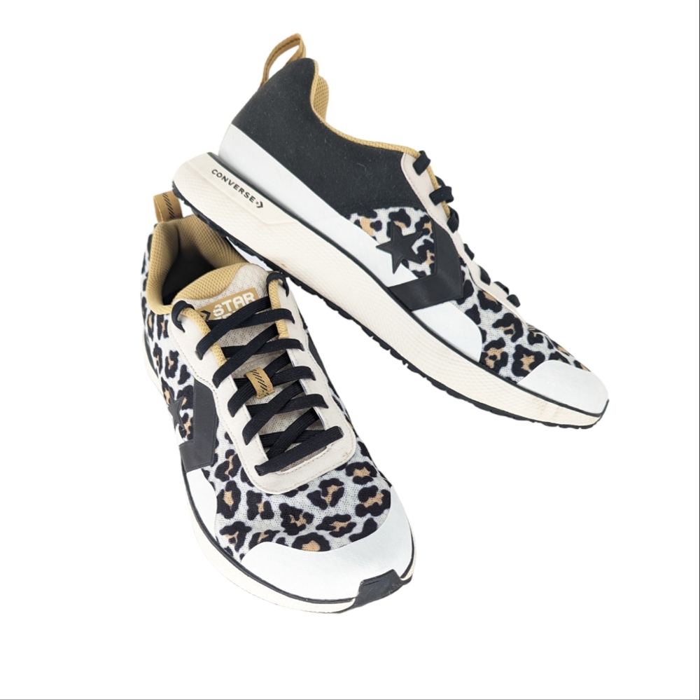Converse Mens x Tinker Hatfield Star Series Run Ox Low Leopard Sz 11